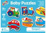 Galt - Baby Puzzles - Transport - 2pcs - Modern Brands Australia