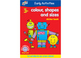 Galt - Colour Shapes And Sizes Sticker Book - Modern Brands Australia