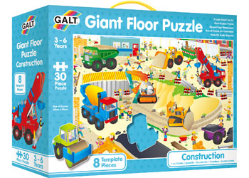 Galt - Construction Site Giant Floor Puzzle - 30pc - Modern Brands Australia