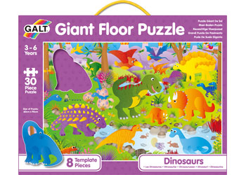 Galt - Dinosaurs Giant Floor Puzzle - 30pcs - Modern Brands Australia