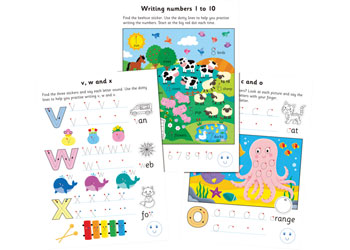 Galt - First Writing Sticker Book - Modern Brands Australia