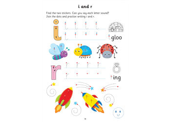 Galt - First Writing Sticker Book - Modern Brands Australia