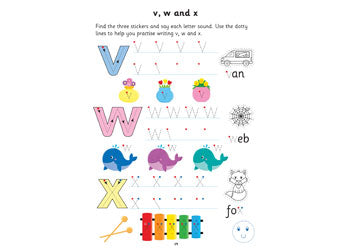 Galt - First Writing Sticker Book - Modern Brands Australia