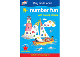 Galt - Number Fun Sticker Reward Book - Modern Brands Australia