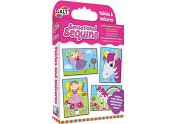 Galt - Sensational Sequins - Fairies & Unicorns - Modern Brands Australia