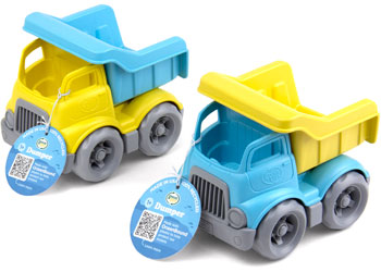 Green Toys - Dumper Construction Truck Ocean - Modern Brands Australia