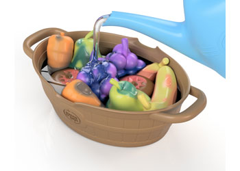 Green Toys - Rainbow Harvest Blue Set - Modern Brands Australia