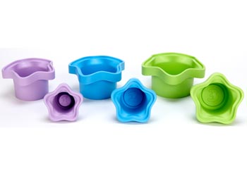 Green Toys - Stacking Cups Set of 6 - Modern Brands Australia