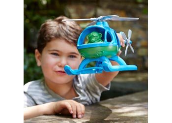 Green Toys - Helicopter - Blue - Modern Brands Australia