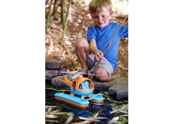Green Toys - Sea Copter - Orange - Modern Brands Australia