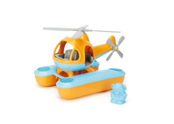 Green Toys - Sea Copter - Orange - Modern Brands Australia