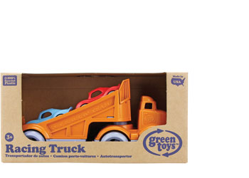 Green Toys - Racing Truck w/ 2 Racers - Modern Brands Australia