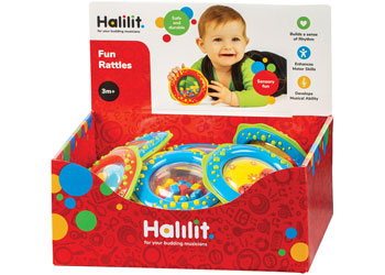 Halilit - Fun Rattles CDU18 - Modern Brands Australia