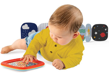 Halilit Tummy Time Shaking Drum - Modern Brands Australia