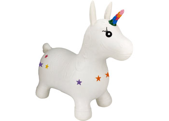 Happy Hopperz - White Unicorn - Modern Brands Australia