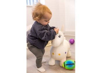 Happy Hopperz - White Unicorn - Modern Brands Australia