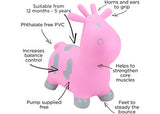 Happy Hopperz - Pink Cow - Modern Brands Australia