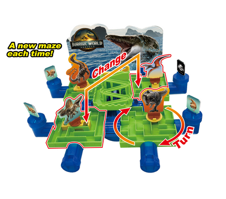 Jurassic World Games - Maze Game - Modern Brands Australia