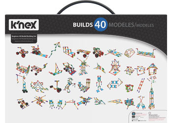 knex - Beginner Builds 141 pieces 40 builds - Modern Brands Australia