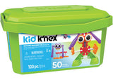 knex - Budding Builders Tub 100 pieces 50 builds - Modern Brands Australia