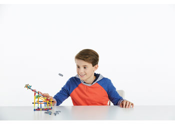knex - Creation Zone Tub 417 pieces 50 builds - Modern Brands Australia
