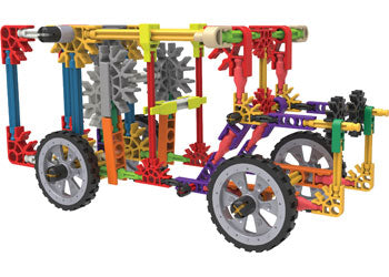 knex - Creation Zone Tub 417 pieces 50 builds - Modern Brands Australia