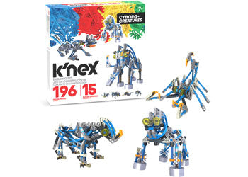 knex - Cyborg Creatures 196 pieces 15 builds - Modern Brands Australia
