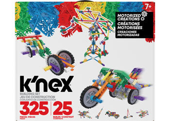 knex - Motorized Creations 325 pieces 25 builds - Modern Brands Australia