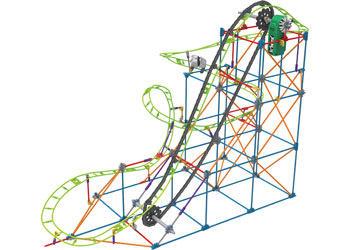 knex - Typhoon Frenzy Roller Coaster 649 pieces - Modern Brands Australia