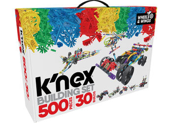 knex - Wings and Wheels 500 pieces 30 builds - Modern Brands Australia