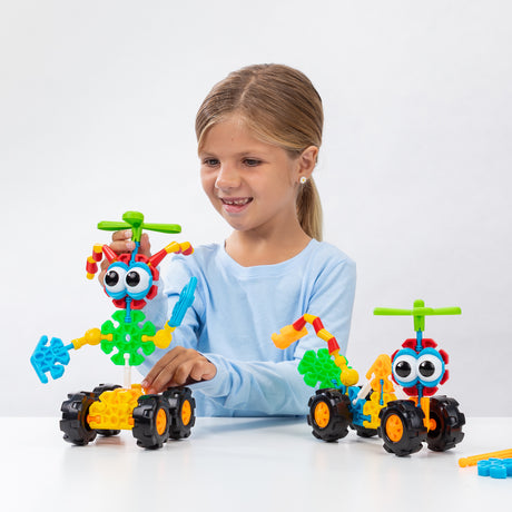 knex - Zoomin Buddies 48 pieces 20 builds - Modern Brands Australia