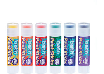 Little Brian - Bath Paint Sticks 6pk - Modern Brands Australia