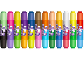 Little Brian - Flip Paint Sticks 12 pk - Modern Brands Australia
