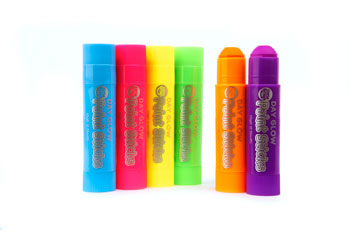 Little Brian Paint Sticks - Day Glow 6 pk - Modern Brands Australia