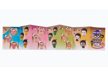 Little Brian Face Paint Sticks Classic 12 pk - Modern Brands Australia