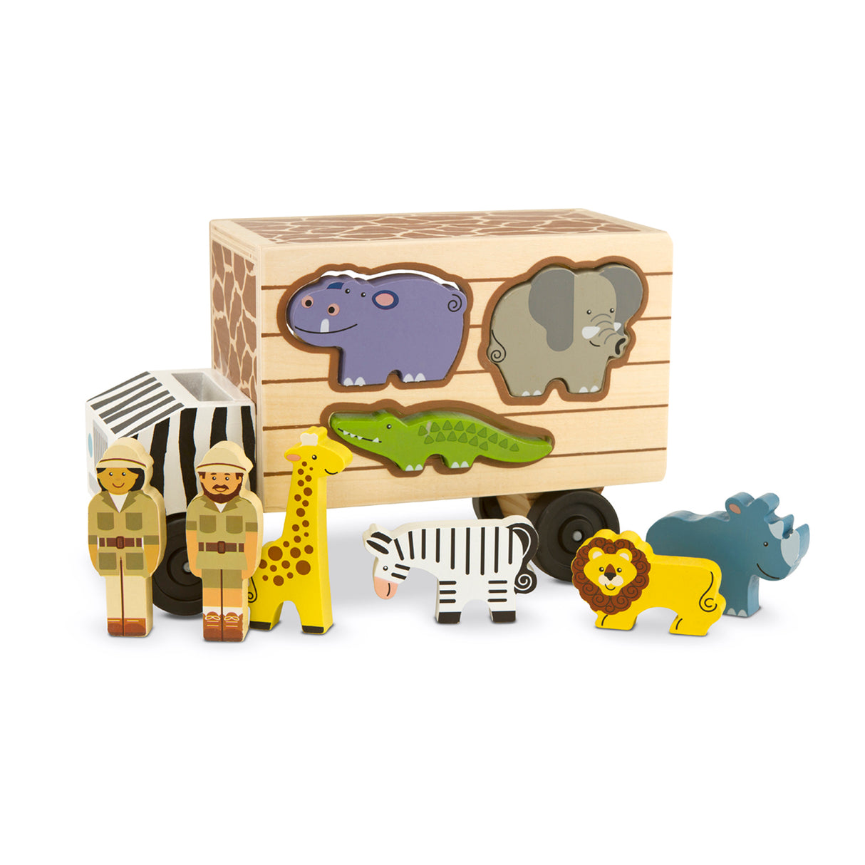 M&D - Animal Rescue Shape Sorting truck - Modern Brands Australia