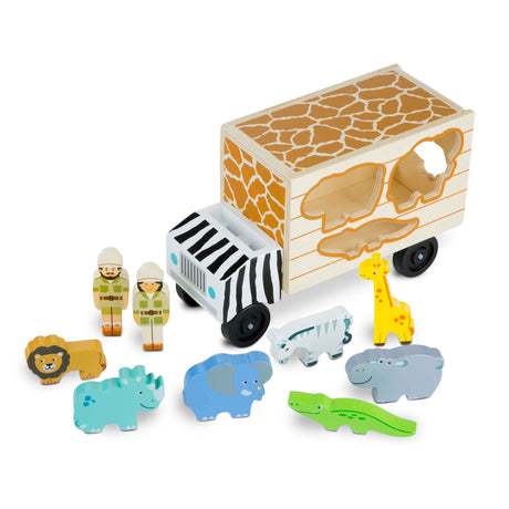 M&D - Animal Rescue Shape Sorting truck - Modern Brands Australia
