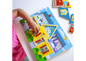 M&D - Around the House Sound Puzzle - 8pc - Modern Brands Australia