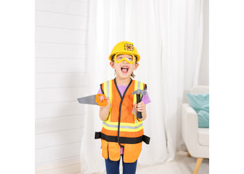 M&D - Construction Worker Costume Set - Pack of 3 - Modern Brands Australia