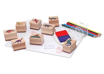 M&D - Dinosaur Stamp Set - Modern Brands Australia