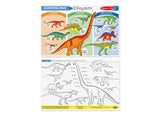 M&D - Dinosaurs Colour-A-Mat Bundle of 6 - Modern Brands Australia