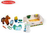 M&D - Feed & Groom Horse Care Play Set - Modern Brands Australia