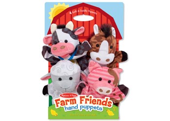 M&D - Hand Puppets - Farm Friends - Modern Brands Australia