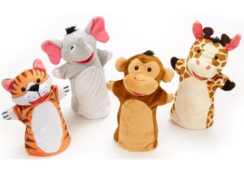 M&D - Hand Puppets - Zoo Friends - Modern Brands Australia