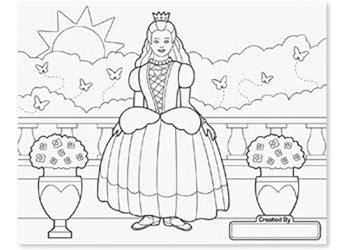 M&D - Jumbo Colouring Pad - Pink - Modern Brands Australia