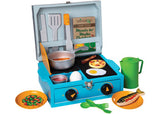 M&D Let's Explore - Wooden Camp Stove Play Set - Modern Brands Australia