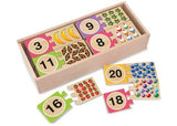 M&D - Numbers Wooden Puzzle Cards - Modern Brands Australia