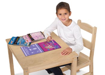 M&D - On The Go - Scratch Art Color-Reveal Pad - Fairy Tales - Modern Brands Australia