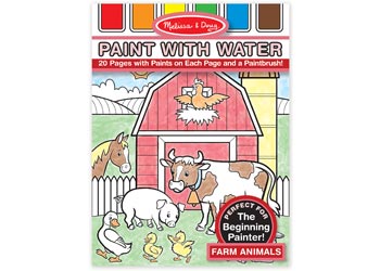 M&D - Paint with Water - Farm Animals - Modern Brands Australia