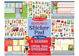 M&D - Reusable Sticker Pad - My Town - Modern Brands Australia